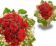 Svatební rudá růže